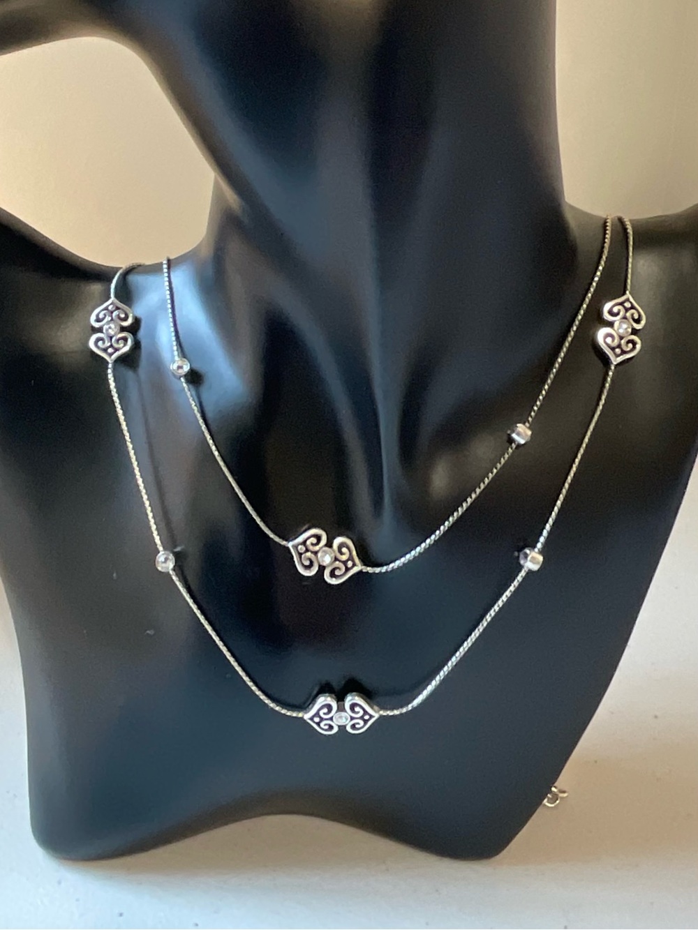 Brighton Alcazar Heart Long Station Necklace